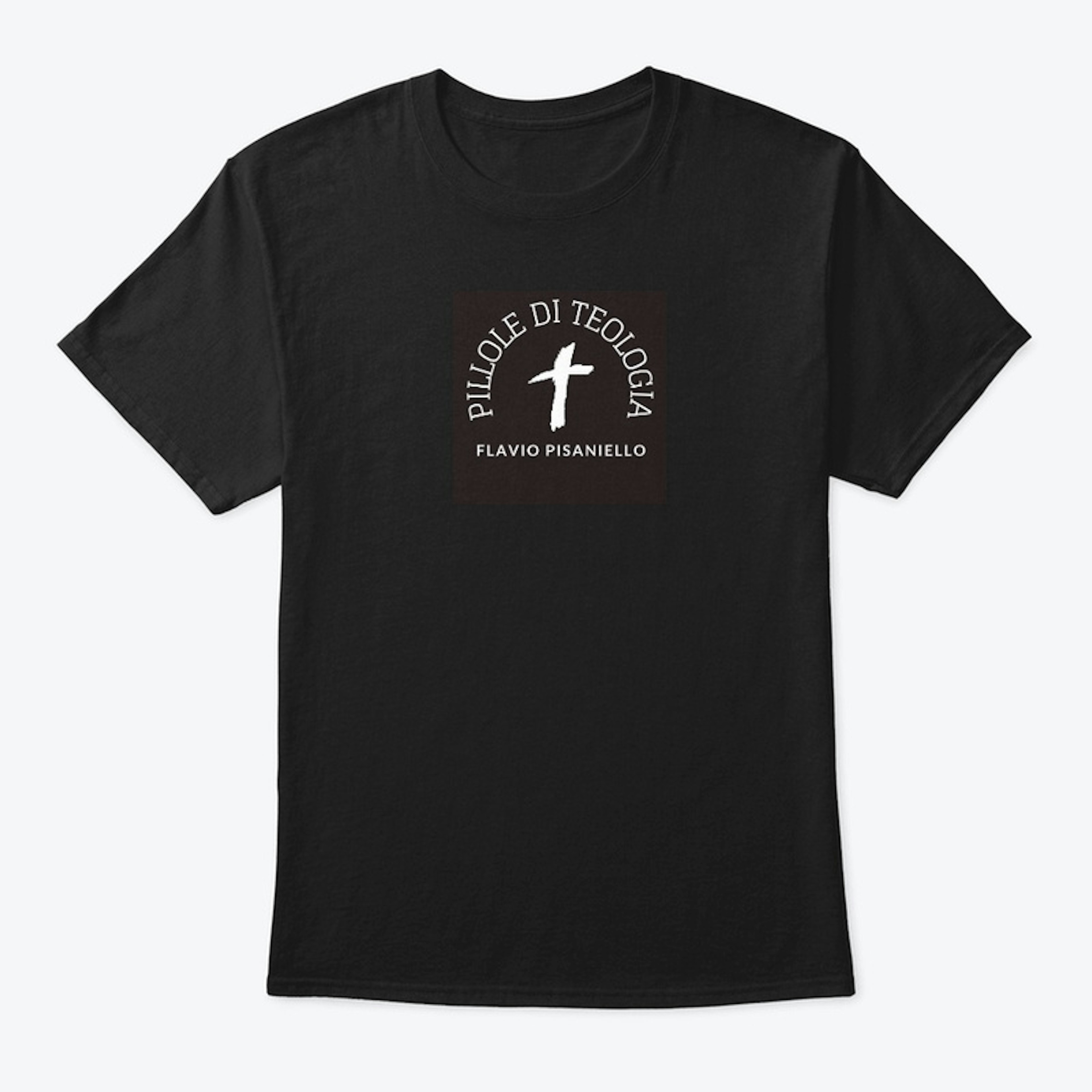 T-Shirt Pillole di Teologia Logo Nero Op