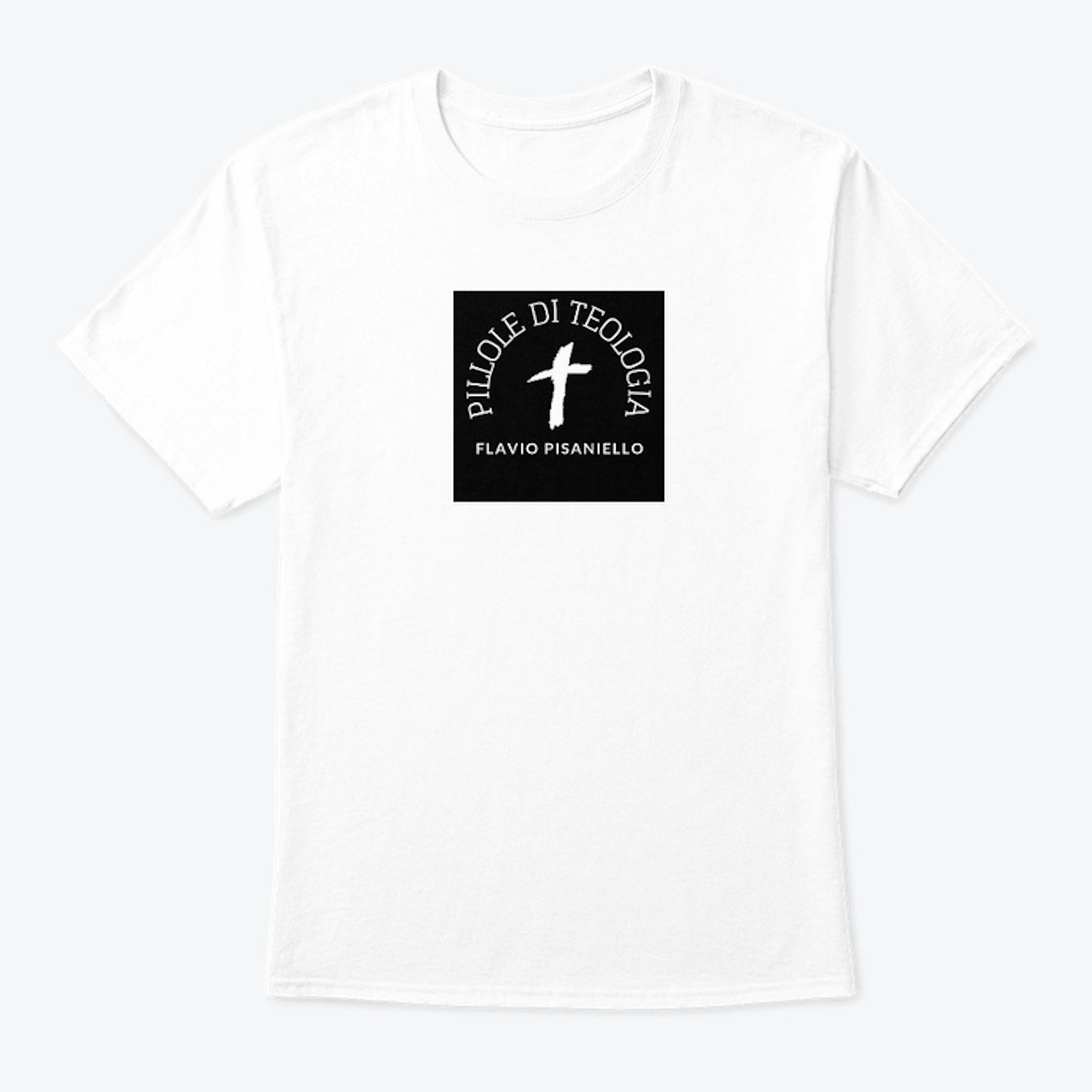 T-Shirt Pillole di teologia logo Nero
